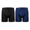 Underpants Long Men Boxer Underwear Underware Soft Plus Size Leg Male High Quality Breathable Shorts