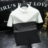 Polos da uomo Top Skinny Polo Shirts NESSUNA MAGGIO DI LOGO PER UOMINO UOMO NERO CON TAGLIO CHIEDE ELASTICHE 2024 Slimt