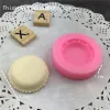 Formen Lebensmittel sicheres Material Makaron Dessert Styling Keks Kuchen Schokolade Silikon Schimmel Fondant Seife Macaron DIY Backküche Tool