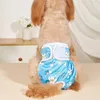 Dog Apparel shorts de estimação calças fisiológicas sanitárias laváveis fraldas de calcinha de menstruação feminina