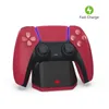 Voor PS5 Controller Charger USB Single Charging Dock Stand Station Cradle voor Sony PlayStation 5 voor PS5 Gamepad -controller NIEUW