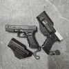 Brinquedos de armas 1 3 liga império G17 Modelo de pistola de pistola de ejeção de concha com coldre de bala de coldre -pistola t240428