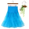 Röcke cosplay süße mehrere Farben erhältlich weibliche Tutu -Prinzessin Rock Tulle Petticoat Underskirt Vielseitige Frauen Party geschwollene s