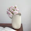 Vasen nordische Keramikkesselform Vase Ornamente Wohnzimmer Esstisch Desktop Blumenarrangements Kunst Hochzeitsdekorationen