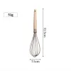 Utensils Silicone Kitchen Utensils Set Silicone NonStick Cookware Ecofriendly Kitchen Cooking Tool Wooden Handle Spatula Egg Beaters