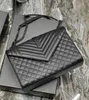10A designer högkvalitativ flip väska märke kvinnors kaviar äkta läderväska handväska crossbody väska modesäckar
