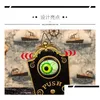 Noise Maker Halloween LED Light Turning Eyes Door Shelbell Decoration terrifiante Chambre Eyed Ghost House Trick Decora Drop Livrot Home Dhh5w