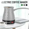 500W Coffee Make 500ml Stainless Steel Separated Italian Mocha Pot Greek Turkish Electric Portable Espresso Machine 240423