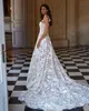 Nova A Milla Line Dress Straps Lacefull Country Wedding Dresses Lace Up Back Vestidos De Novia Sweep Train Fulllace Bridal Gowns es