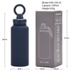 2024 New Stainless Steel Sport Water Bottles With Magnet Lids Double Wall Insulated Vacuum Tumblers