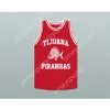 カスタムAndre Iguodala 9 Tijuana Piranhas White Basketball Jersey Mexican Expansion Teac