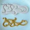 Moulds Lace Silicone Cake Mold 3D Flower Fondant Mold Cupcake Jelly Candy Chocolate Decoration Baking Tools Moulds