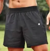 Hommes Yoga Sports Shorts extérieurs Fitness Fitness Sortie séchée rapide Couleur Cound Casual Running Quarter Pant Designer Clothing Fashion 43546