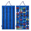 Förvaringspåsar hängande arrangör för väggmontering display fall stor kapacitet box leksaksbilar barn gåva