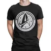 Men's T-Shirts Stars Treks Discovery United Federation T Shirt for Men Cotton T-Shirts Round Collar T Shirt Short Slve Clothing Graphic T240425