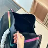 23SS Women's Luxury Designer Totes Bags Colored Line Cowhide Leather Travel Bag Shouder Crossbody Ladies Handbags Messenger Bag Po Rhxs
