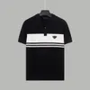 Highend Brand Mens Polo Shirt Fashion Kontrast Farbstich -Design Kurzärmeler Pullover Sommer Neuester Luxusdesigner Polo -Shirt
