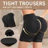 Butt Lifter Shapter Shorts Shorts Frauen gefälschte Beute Hüfte Enhancer Body Shaper Tailer Trainer Bauchkontrolle Höschen Körper Shapewear Fajas 240426