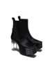 2024SS High Heel Street Kiss Boots Эксклюзивные индивидуальные волосы на конные хрустальные каблуки на высоких каблуках сапоги