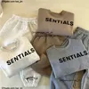 Designer Fashion Kids Sport Clothing Sets Boys Girls Sweatshirt Pants Veet Warm 2pcs Children Clothes outfits