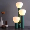 Vloerlampen Noordelijke creatieve minimalistische designer lamp woonkamer slaapkamer kinderstudie kleurrijke drie hoofdtekst