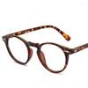 Sonnenbrillen Frames Mode pochromische Frauen Farbe ändern Antiblau -Licht -Brillen Klassische Nieten Rundrahmen Chamäleon Eyewear