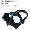 アポロ同様の合金フレームフリーダイビングマスクは、近視マスクメガネを装備できます低ボリューム65ccスキューバマスクシュノーケリングウェットチューブ240422