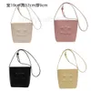 women handbags Ce leather Canvas Bucket designer cel bag split messenger bucket bag Cowhide has a beautiful capacity High end niche bag for women 2024 new fashion CEI1