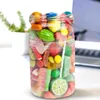 Opslagflessen 6 pc's Cartoon Candy Jar Snack Flessenhouder Plaat Voedselcontainer Houders Het koekjeskind