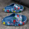 Kleinkind Kinder Jungen Mädchen Süßes Cartoon Wasser Sandalen an Schuhen Slipper im Freien Sommerkinder Kinder Strandschuhe 240419