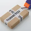 Grazie imballaggio nastro adesivo trasparente per forniture per piccole imprese Express Packaging Box Box decorazioni 240426