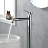 Badrums golvbassäng kran Gunmetal badkar stående kran dusch mixer mässing dusch kran golv badkar