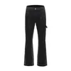 Vintage Streetwear Flared Jeans Pants Hip Hop Splashing Ink Wide Leg Jean Overalls for Men Fashionable Retro Patchwork Jeans 240423