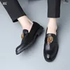 Casual Shoes Fashion Men Party And Wedding Handmade Loafers Italian Men's Dress Comfortable Breathable Big Size A1