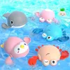 Toys de bain pour bébé jouets de bain mignon canard de baignade pour les tout-petits 1 à 3 ans
