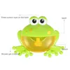 Machine à bulles extérieures Crabs Frog Music Kids Kid Toy Toy Bathtub Savon Automatic Bubble Maker Baby Bath Bownling Toy for Children 240416