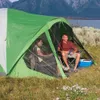 Camping -tent 68 Persoon Wind en Regen Ruim interieur inclusief handtas eenvoudige setting. Deur buiten 240416 240426