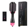 Curling Irons 3 In 1 Hair Dryer Brush One Step Blow Blower Luchtstyling Negatieve ionengrens Curler Comb 221203 Drop Delivery Dhnum