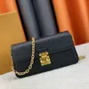 Ladies Fashion Casual Designer Luxus -Brieftasche auf Kette Metis Kettenbeutel Umhängetaschen Kreuzkörper Totes Handtasche Spiegel Qualität M82637 M82836 Geldbeutelbeutel mit Kasten