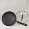 PANS 1PC Edelstahl Nicht-Stall-Suppentopf mit Glasdeckel 18,1 Zoll breit 3.15 Tiefes haltbares Kochgeschirr für die Küche zu Hause in der Küche