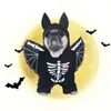 Vestuário para cães, trajes de transformação de morcego de pet halloween traje de cosplay vestir roupas roupas pó suprimentos para cães gatos