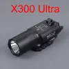 Lichten Tactical Metal X300 Ultra XH35 X300UHB Wapenpistool Licht Lanterna Torch voor AirSoft Pistol Glock 17 18 19 22 Colt 1911 20mm Rail