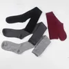 Mulheres meias inverno quente feminina longa engrossa sobre o joelho coxa meias altas tricô de lã Ladies Cosplay Sock Lolita Jk Hosiery feminina