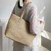Evening Bags Casual Straw Hand Bag Summer Beach Travel Female Tote Eco Friendly Shopper Bolsos Femme