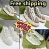 2024 Designer Tennis shoes canvas shoes Beige Blue Washed Jacquard Denim Women Shoes Ace Rubber Sole Embroidered Vintage 1977 Casual Sneakers 35-45