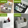 Kitchen Storage 10pcs Separator Classification Box Reusable Partition Board Tool Pantry Tidy Snap On Office Refrigerator Divider