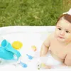Baby Bad Spielzeug Vinyl Haifisch Pool Spielzeug Kleinkind für Kinder Cartoon spielen Dusche Babys Badewanne