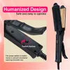 Hair Crimper Iron Fluffy Hairstyle Curling Corrugation Curler Ceramic Crimping Irons Electric Waver Styler 240423