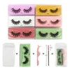 3D Mink Wimpern Großhandel natürliche wispy falsche Wimpern Make -up Schönheit Weiche Wimpern in loser Langzeitvolumen Cilia Nerk Wimpern 240423