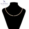 Anhänger Halskette Xuping Schmuck Ankunft 50 cm elegant Goldfarbe Charme Halskette Frauen Mädchen exquisites Geschenk x000795086